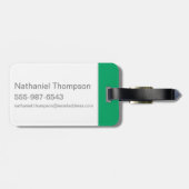 Shaggy "Zoinks"! Halftone Graphic Gepäckanhänger (Rückseite horizontal)