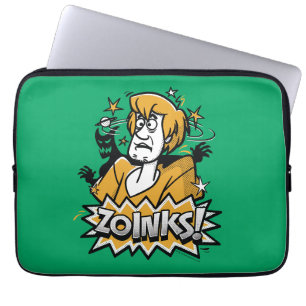 Shaggy "Zoinks"! Halftone Graphic Laptopschutzhülle