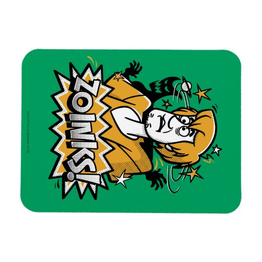 Shaggy "Zoinks"! Halftone Graphic Magnet (Horizontal)