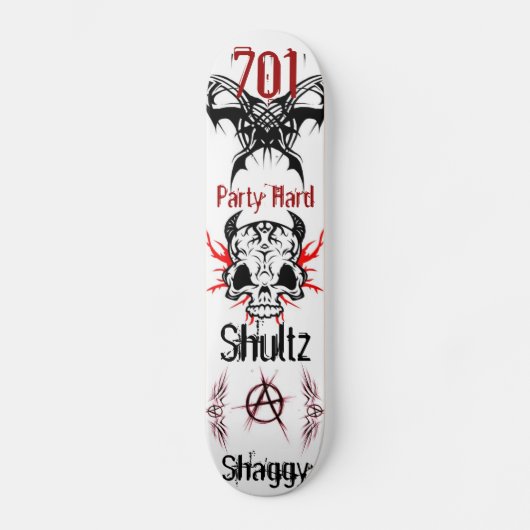 shaggys Brett 701 Skateboard (Vorderseite)