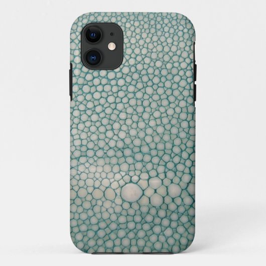 Shagreen Seafoam Grün Case-Mate iPhone Hülle (Rückseite)
