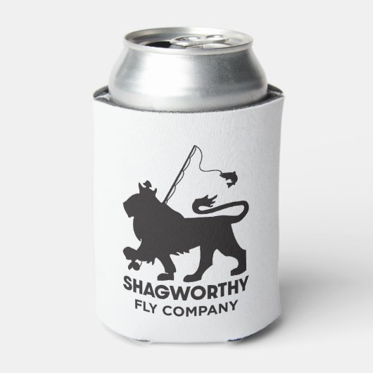 Shagworthy Fly Company Coozie Dosenkühler (Kanne Vorderseite)