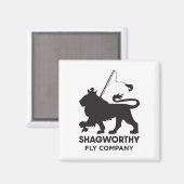 Shagworthy Fly Company Magnet (Vorderseite/Rückseite)