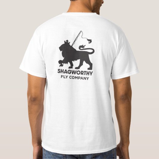 Shagworthy Fly Company v1 T-Shirt (Rückseite)