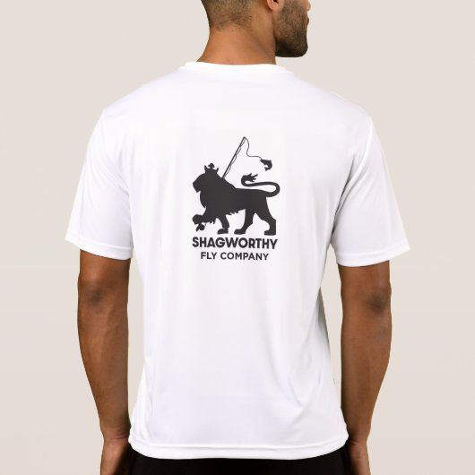Shagworthy Fly Company v3 Tech Shirt (Rückseite)