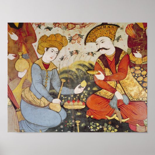 Shah Abbas I  and a Courtier Poster (Vorne)