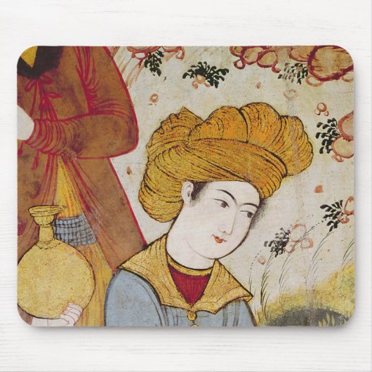 Shah Abbas I und ein Höflings-Angebot Mousepad (Vorne)