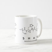 Shah Peptidname Tasse (VorderseiteRechts)
