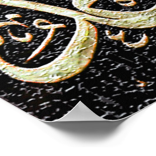 Shahadah Kalma Poster Vector (Ecke)