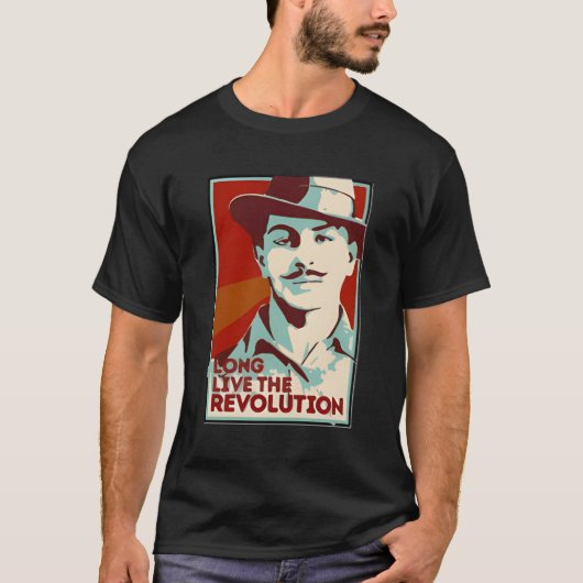 Shaheed Bhagat Singh Revolution T-Shirt (Vorderseite)