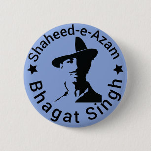 Shaheed-e-Azam Bhagat Singh Button