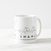 Shahlo Peptidname Tasse (VorderseiteRechts)