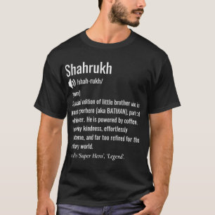 Shahrukh-Definition Bruder retro T-Shirt