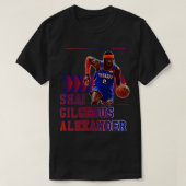 Shai Gilgeous Alexander Basketball T-Shirt (Design vorne)