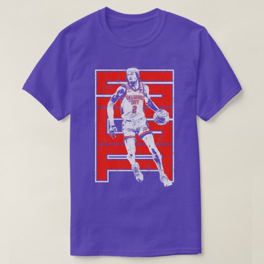 Shai Gilgeous Alexander T-Shirt (Design vorne)