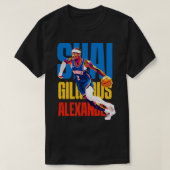 Shai Gilgeous Alexander WPAP 1 T-Shirt (Design vorne)
