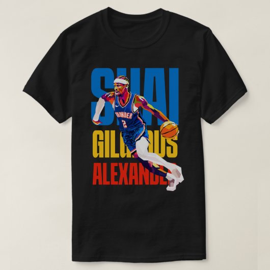 Shai Gilgeous Alexander WPAP 1 T-Shirt (Design vorne)