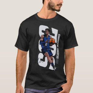 Shai GilgeousAlexander Oklahoma City Vertikal T-Shirt
