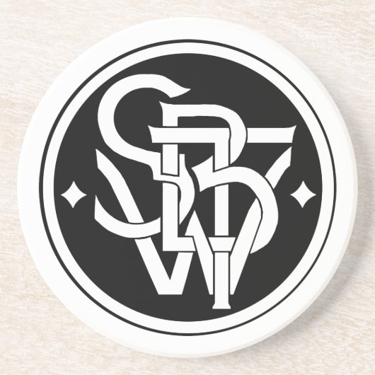 Shaireabs Bayleigh Sandstein-Untersetzer Untersetzer (Vorne)