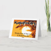 Shaka Eye of the Lion Karte (Rückseite)