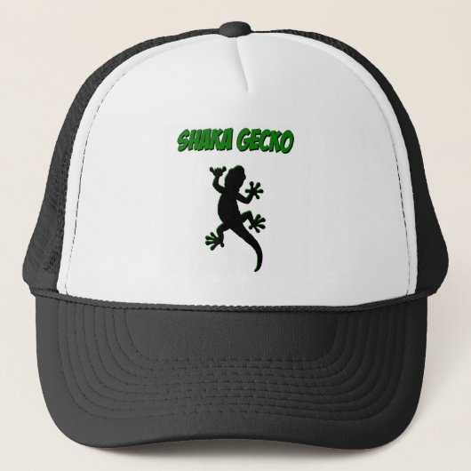 Shaka Gecko-Hut Truckerkappe (Vorderseite)
