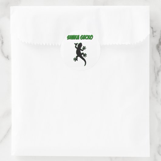 Shaka Gecko Stickers (Tasche)