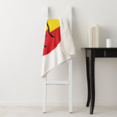 Shaka Hand mit Reggae-Farben Sherpadecke (Beispiel)