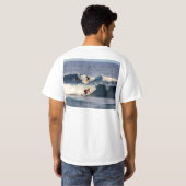 Shaka, Honoli'i Hawaiian Surfers Shirt (Schwarz voll)