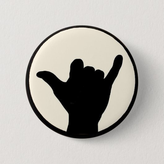 Shaka Knopf Button (Vorderseite)