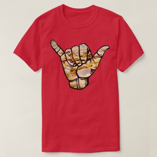 Shaka Muscheln T-Shirt (Design vorne)