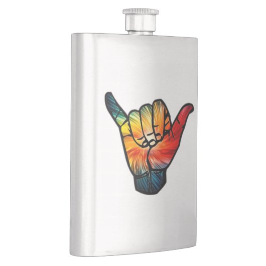 Shaka Rainbow Flachmann (Rechts)