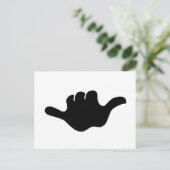Shaka Sign Postkarte (Stehend Vorderseite)
