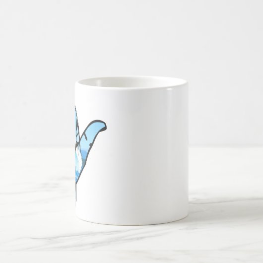 Shaka Sign Wave Kaffeetasse (Mittel)