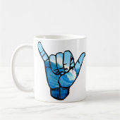 Shaka Sign Wave Kaffeetasse (Links)