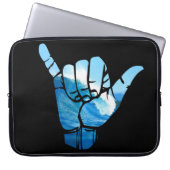 Shaka Sign Wave Rip Curl Laptopschutzhülle (Vorderseite)