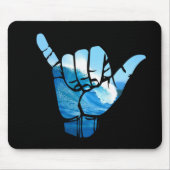 Shaka Sign Wave Rip Curl Mousepad (Vorne)