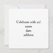 Shaka Sign X-Ray (Hang Loose) Einladung (Rückseite)