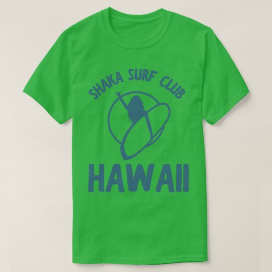 Shaka Surf Club Hawaii TShirt (Design vorne)