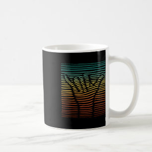 Shaka-Zeichen Sonnenuntergang Hand Linien Locker A Kaffeetasse