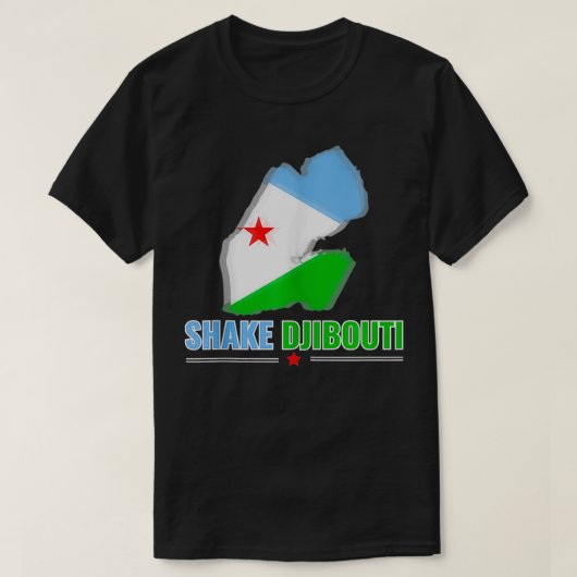 Shake Djibouti T-Shirt (Design vorne)