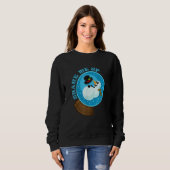 Shake Me Up Snowman Snow globe Sweatshirt (Vorne ganz)