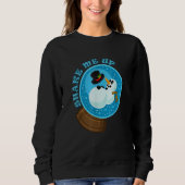 Shake Me Up Snowman Snow globe Sweatshirt (Vorderseite)