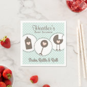 Shake Rattle and Roll Serviette (Beispiel)
