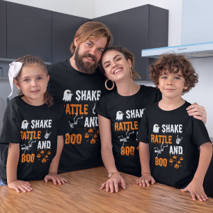 Shake Rattle Boo Tanzendes Skelett Gespenst Hallow T-Shirt
