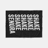 Shake Shake Senora Halloween Fleecedecke (Vorderseite (Horizontal))