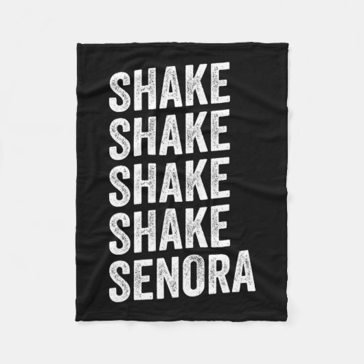 Shake Shake Senora Halloween Fleecedecke (Vorderseite)