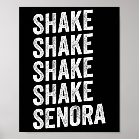 Shake Shake Senora Halloween Poster (Vorne)