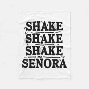 Shake Shake Shake Retro Vintag Funny Halloween Sp Fleecedecke