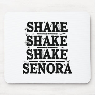 Shake Shake Shake Retro Vintage Lustiges Halloween Mousepad