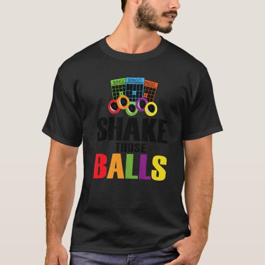 Shake That Balls Funny Bingo Funny Bingo 4 T-Shirt (Vorderseite)